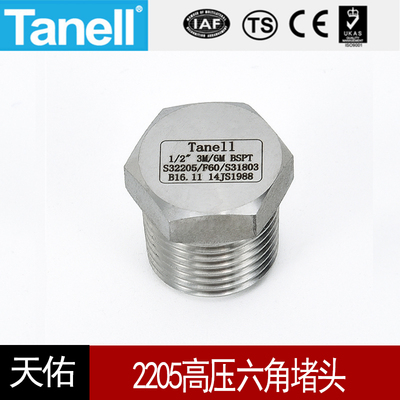 Tanell2205高压六角堵头