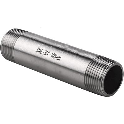 光面双头管外丝BSPTtanell螺纹