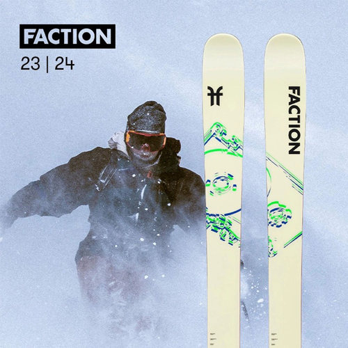 冷山双板 Faction prodigy天才2X 全地形滑雪双板自由式双翘板