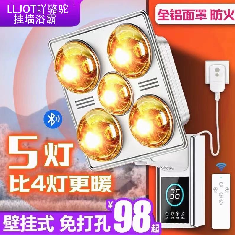 壁挂式浴霸灯泡取暖挂墙灯