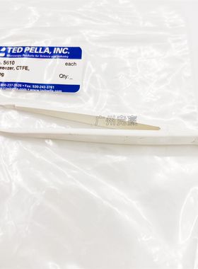 广州竞赢实验室专用耐氟氢酸镊子 耐酸碱耐腐蚀四氟镊子 CTFE镊子
