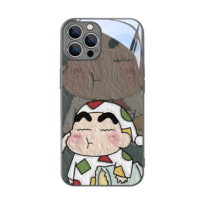 情侣适用苹果系列手机壳玻璃