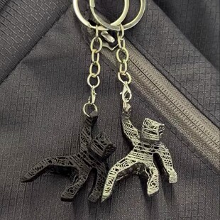 氙岩小人模型挽救计划电影周边3d打印立体桌面摆件钥匙扣书包挂件