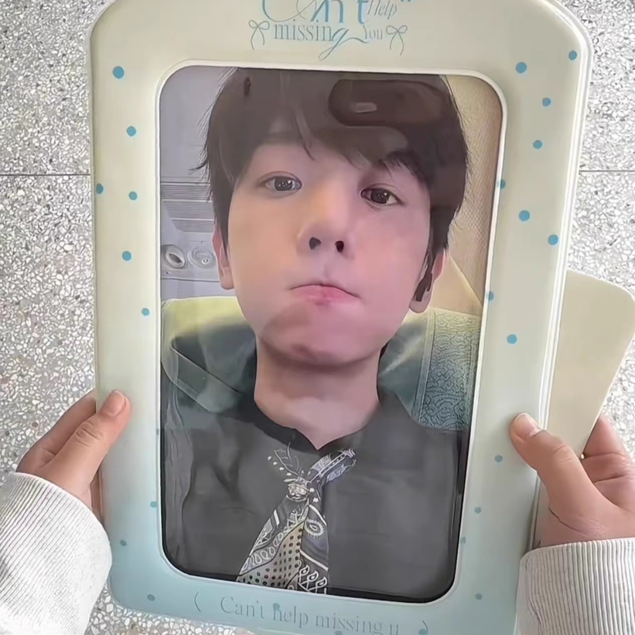 大卡套a4巨型超级大照片套想你