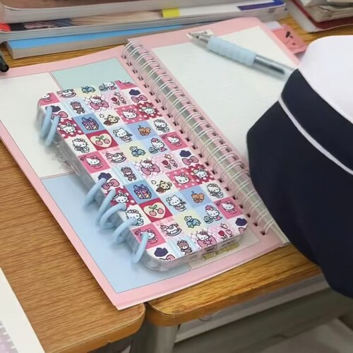 HelloKitty活页翻盖手机壳可爱