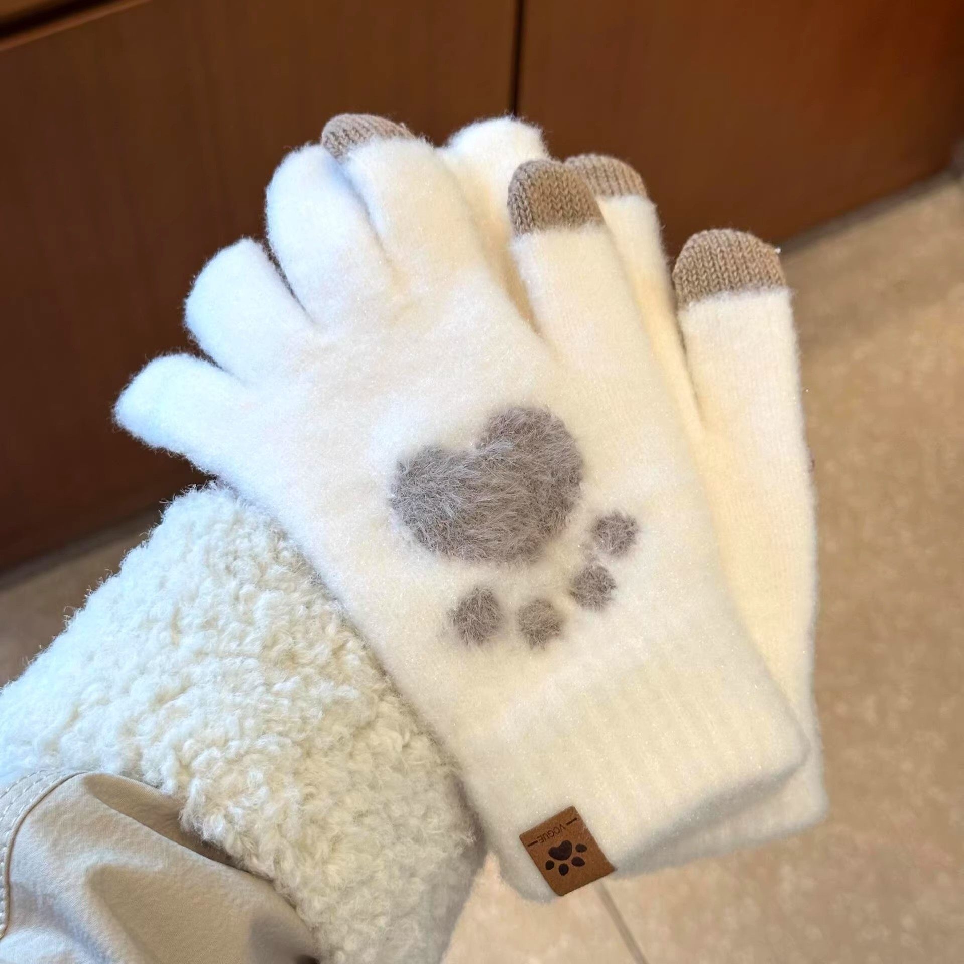 可爱手套女冬季可触屏骑行防寒保暖手套高颜值学生加厚加绒手套,服饰配件/皮带/帽子/围巾,手套,淘宝优惠券,粉丝福利购,淘宝优惠卷