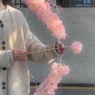 花弓箭梦幻仙女感手工diy材料包仿真洛丽塔拍摄道具出片装饰神器