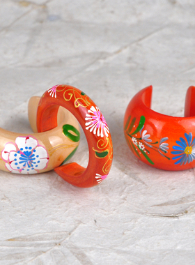 泰国旅游纪念品彩绘东南亚手镯