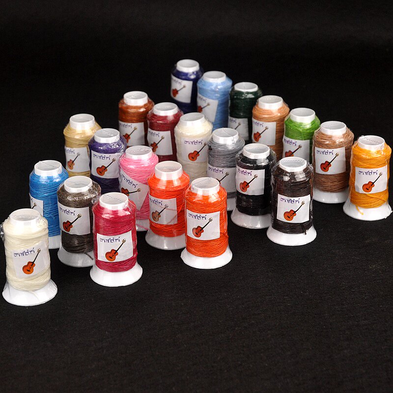 泰国进口蜡线手工编织手链项吊坠串珠泰国吉他牌蜡绳饰品DIY材料