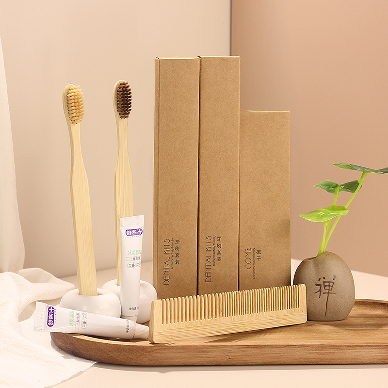 五星级酒店民宿牙刷洗漱用品套装