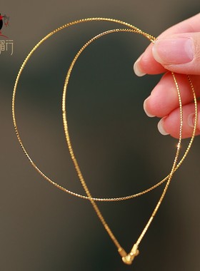 衣锦媚行S925镀金桂花吊坠项链