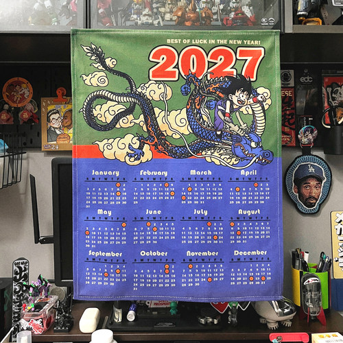 马吉吉自制2027年龙珠卡通日历