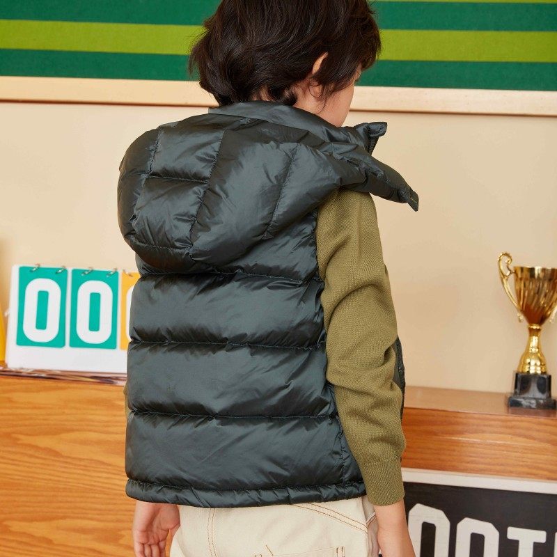 蒙贝蒂艾米男女宝宝中大童冬装120-170脱帽羽绒马甲轻便保暖外套,童装/婴儿装/亲子装,羽绒马甲,淘宝优惠券,粉丝福利购,淘宝优惠卷