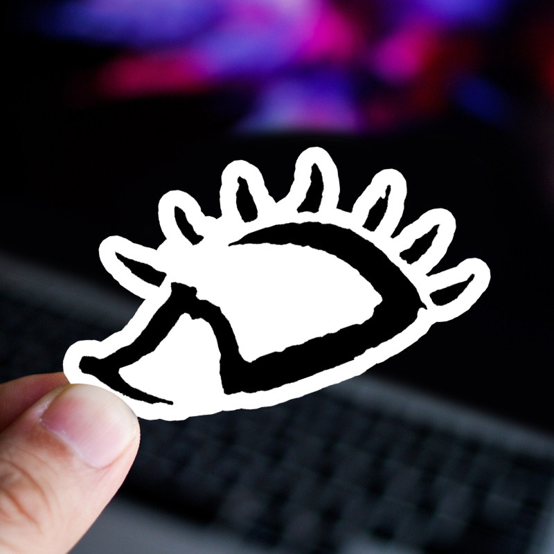 赵雷贴纸摇滚民谣乐队logo行李箱笔记本电脑手机吉他包防水贴纸画