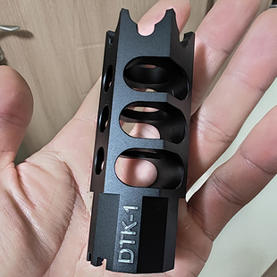 AK刚火帽泽宁特DTK2 1aka金属装饰消音器74m105任翔102喷火猪