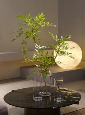 南天竹仿真绿植小型客厅桌面家居摆件仿生花植物花艺室内装饰摆设