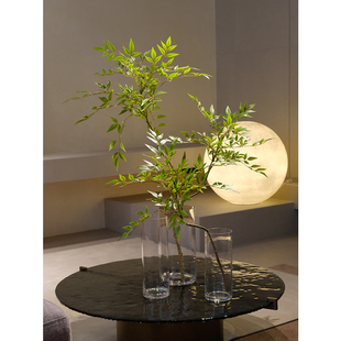 南天竹仿真绿植小型客厅桌面家居摆件仿生花植物花艺室内装 饰摆设