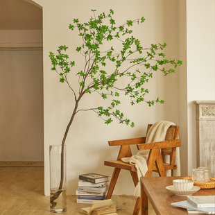 Na家花房 仿真吊钟绿植北欧家居摆件客厅办公室假树落地盆栽植物