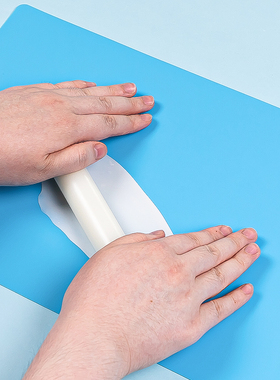 周毅面塑专用擀面板 冷瓷面团不沾晾干板粘土泥土捏塑垫板操作板