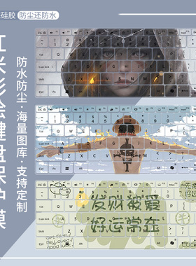 适用小米笔记本电脑 红米Redmi Book 14 2024 13代酷睿键盘保护膜
