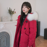 现货50白鸭绒新款大衣服外套女185-MY8822-P195-K288，女装棉衣/棉服，浙宝185