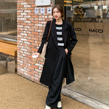 现货风衣外套2022秋季新款韩版西装领风衣317-MY8856-K178-P125，女装西装，浙宝185