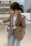 现货2022秋季新款韩版气质小清新小西服317-MY8855-K148-P105，女装西装，浙宝185