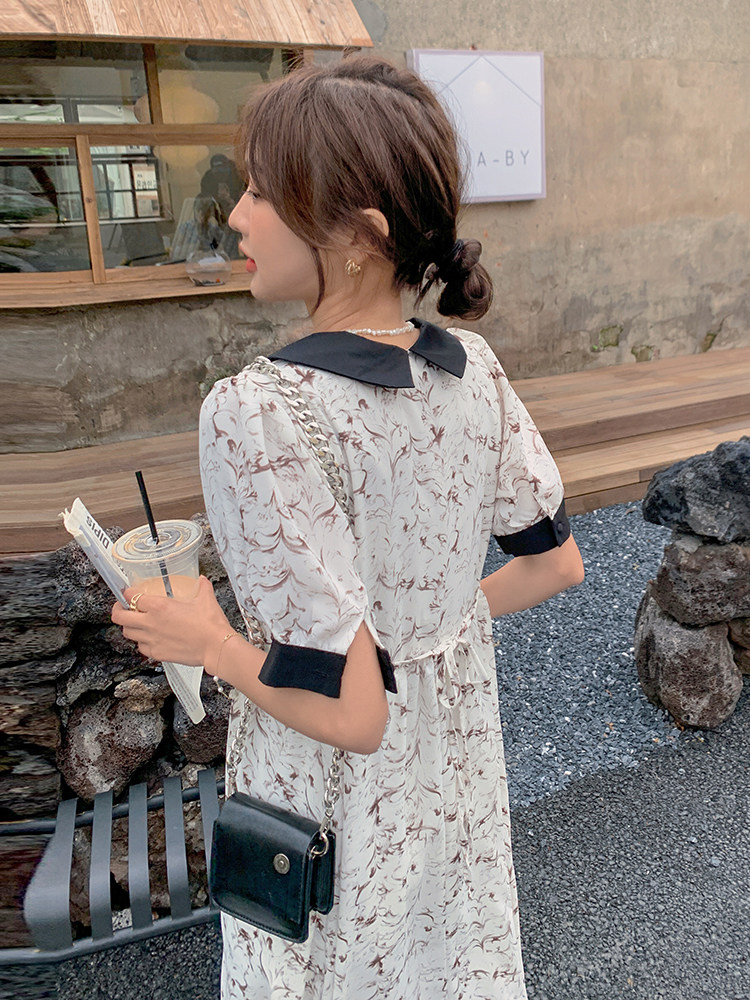 现货夏季减龄碎花裙连衣裙185-MY8867-p95-K138,女装连衣裙,浙宝185