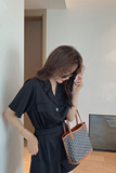 大量现货短袖夏装休闲西装领短裤两件套317-MY8012-K148-P95，女装套装/套裙，浙宝185