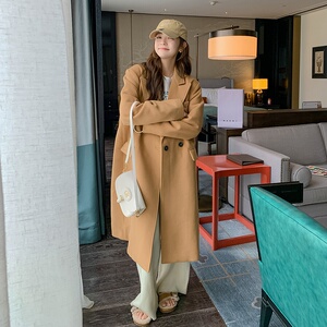 现货 新款毛呢大衣外套女185-9961-P175-K268图片
