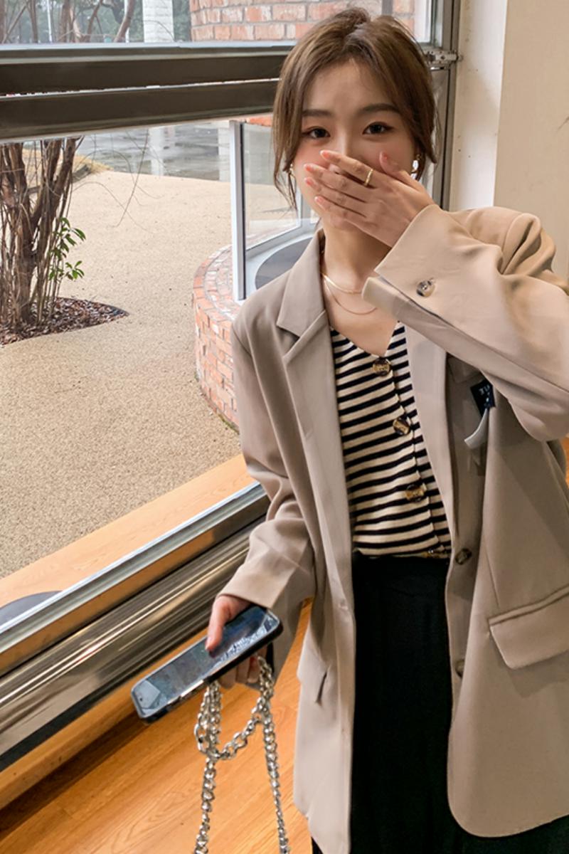 现货秋装小西装CHIC韩版潮流西装外套317-MY8857-K148-P105,女装西装,浙宝185