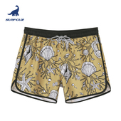 黄黑贝壳沙滩裤 surfcuz男士 速干可下水复古滚条款