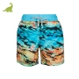 Người mẫu Surfcuz cha và con trai ngụy trang bơi lội quần short khô nhanh bên bờ biển kỳ nghỉ quần nam với quần lót - Quần bãi biển 	quần đi biển cho nam	