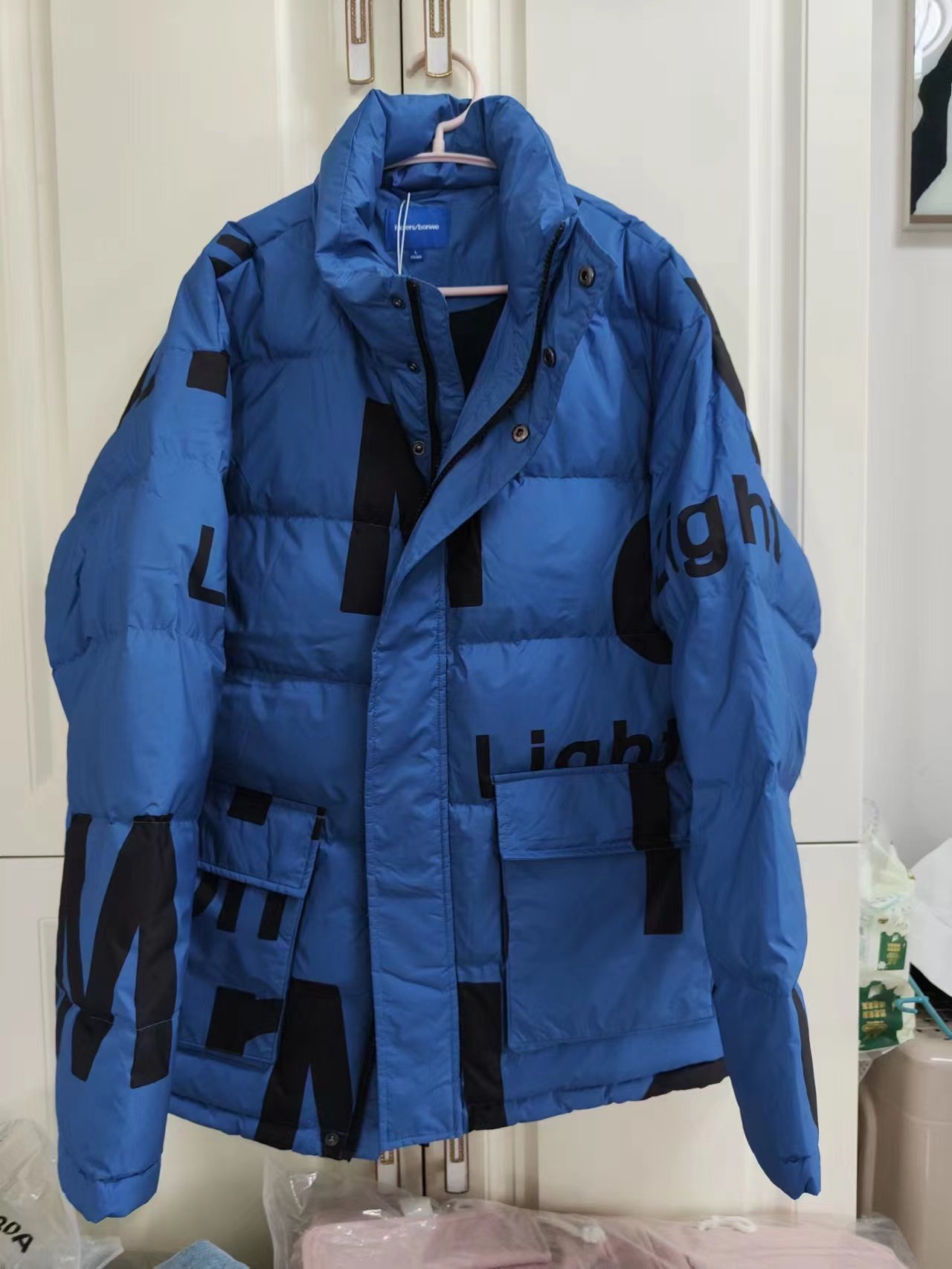 美邦正品男羽绒服立领鸭绒服