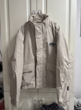 美特斯男棉服外套冬季liki立领宽松舒适加厚保暖加棉夹克上衣男装