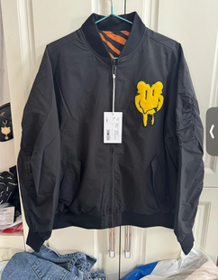 国货美特斯男女棒球服春秋韩版 宽松休闲外套两面穿夹克情侣上衣