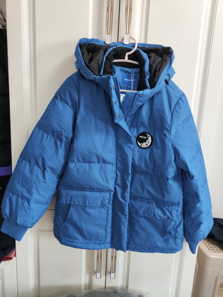美邦正品可拆帽女保暖羽绒服