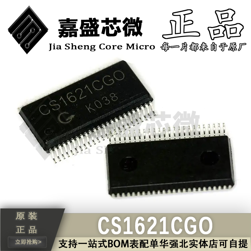 原装正品 CS1621CGO CS1621 SSOP-48 LCD驱动电路 全新现货可直拍