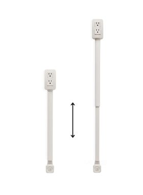 跨境新品 Electrical Outlet Extender 电源插座沙发床头柜扩展器