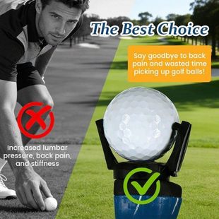 跨境创意热销便携式 Golf Ball Retriever创意户外高尔夫球拾取器
