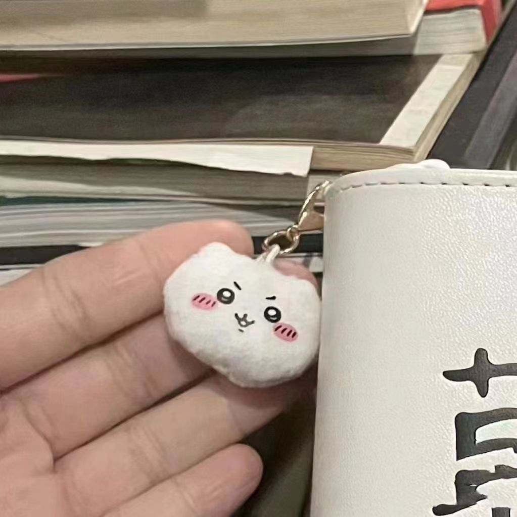 迷你可爱chiikawa吉伊小八圆滚滚毛绒捏捏乐掌上团子玩偶包包挂件