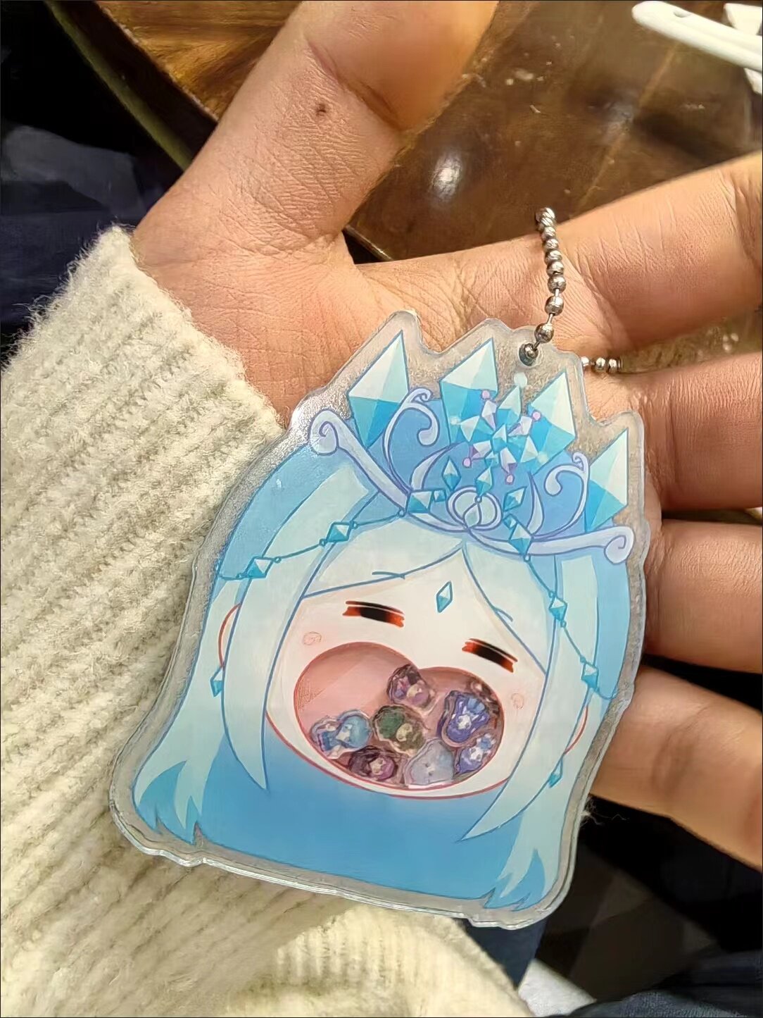 精灵梦叶罗丽摇摇乐冰公主灵公主白光莹乐公主萝莉周边亚克力挂件