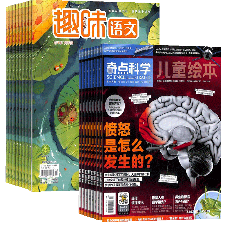 奇点科学+趣味语文杂志组合