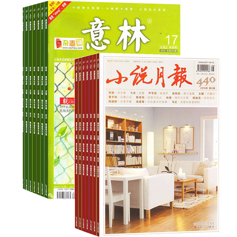 小说月报+意林组合杂志