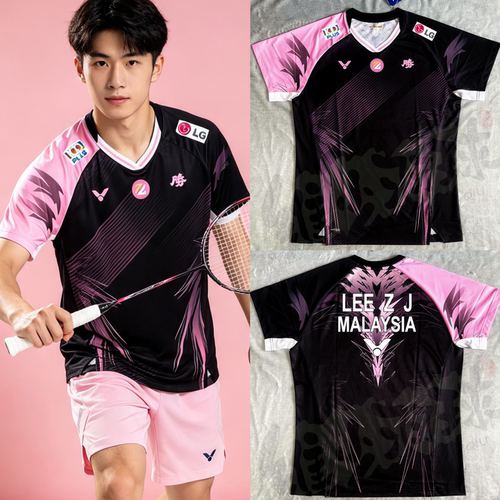 胜利李梓嘉马来羽毛球大赛服胶囊