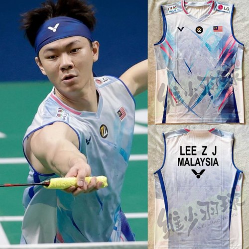 李梓嘉胜利大赛服无袖短袖VICTOR