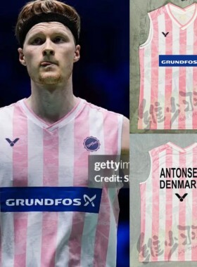 25VICTOR胜利威克多T-55090/55091安东森丹麦羽毛球大赛服世锦赛