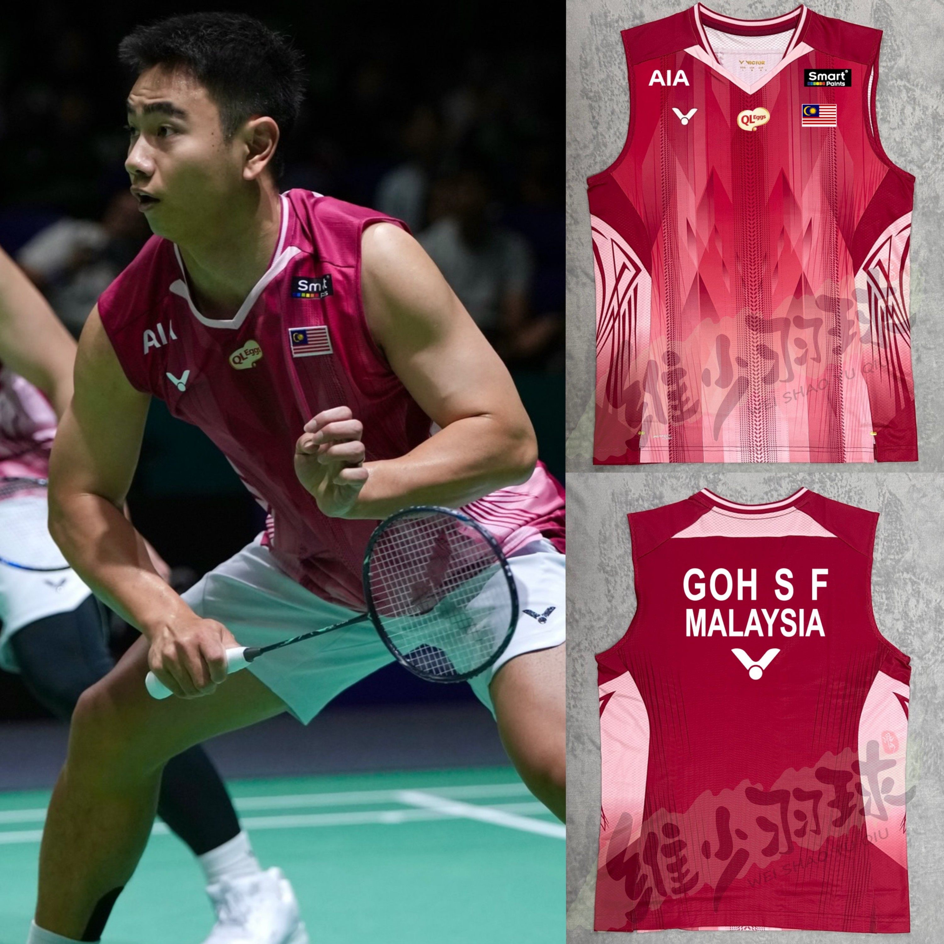 26VICTOR胜利威克多T-60002马来吴世飞奈良冈功大NTT羽毛球大赛服,运动/瑜伽/健身/球迷用品,羽毛球上装,淘宝优惠券,粉丝福利购,淘宝优惠卷