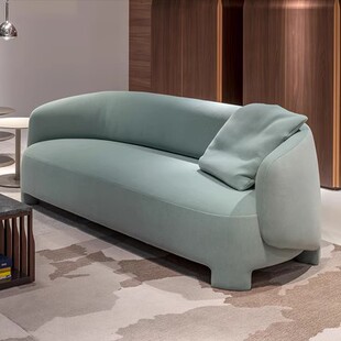 北欧设计师小户型沙发写意空间布艺沙发网红客厅贵妃组合简约沙发