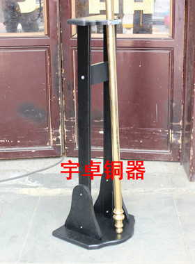 密度板十八般兵器禅杖摆件